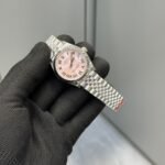 [Super Clone] Rolex Datejust 31 mm Jubilee Fluted Bezel Pink Dial 278274 - Image 10