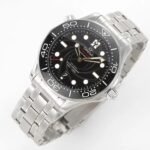 Omega Seamaster Diver 300M 42mm Steel On Steel Black Dial - Image 2