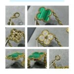 Van Cleef and Arpels Vintage Alhambra necklace 10 motifs - Image 3