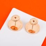 HERMES Hermès Ex-Libris earrings, very small model - Image 3