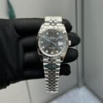 [Super Clone] Rolex Datejust 41 mm Jubilee Fluted Bezel Slate Dial 126334 - Image 2