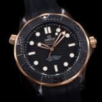 Omega Seamaster Diver 300M 44mm Black Ceramic On Rubber Strap Black Dial - Image 3