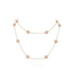 Van Cleef and Arpels Sweet Alhambra long necklace 16 motifs - Image 2