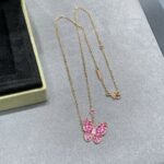 Van Cleef and Arpels Two Butterfly pendant - Image 5