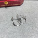 CARTIER Juste un Clou hoop earrings small model - Image 2