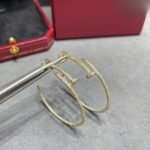 CARTIER Juste un Clou hoop earrings large model paved - Image 2