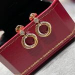 CARTIER Trinity earrings brilliant-cut diamonds - Image 2