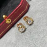 CARTIER Trinity stud earrings 2 diamonds - Image 2