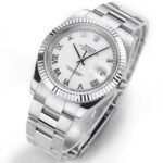 [Super Clone] Rolex Datejust 36 mm Oyster Fluted Bezel White Dial 126234 - Image 5