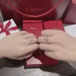 CARTIER Juste un Clou ring small model half-paved - Image 5