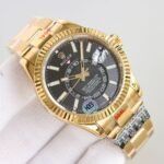 Rolex Sky Dweller 42 mm Oyster Fluted Bezel Bright black Dial 336938 - Image 3