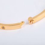 CARTIER LOVE bracelet small model 6 diamonds - Image 4