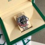 Rolex GMT Master II 40 mm Oyster Red and blue Bezel Black Dial 126710BLRO - Image 4