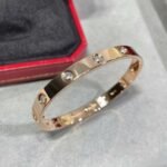 CARTIER LOVE bracelet classic model10 diamonds - Image 2