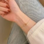 CARTIER LOVE bracelet on chain half-paved - Image 3