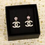 CHANEL CC Star earrings - Image 2