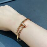 CARTIER Juste un Clou bracelet classic model diamonds - Image 4