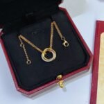 CARTIER Trinity bracelet on chain diamonds - Image 2