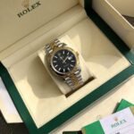 [Super Clone] Rolex Datejust 41 mm Jubilee Fluted Bezel Bright black Dial 126333 - Image 9