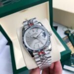 [Super Clone] Rolex Datejust 41 mm Oyster Fluted Bezel Silver Dial 126334 - Image 2