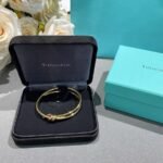 Tiffany and Co TIFFANY Knot Double Row Hinged Bangle - Image 5