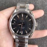 Omega Seamaster Aqua Terra 150M 41mm Steel On Steel Black Dial - Image 2