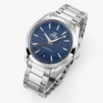 Omega Seamaster Aqua Terra 150M 41mm Steel On Steel Blue Dial - Image 3