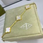 Van Cleef and Arpels Vintage Alhambra bracelet 5 motifs - Image 5