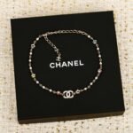CHANEL 25P CC Star Pearl Necklace - Image 2