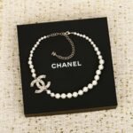 CHANEL 25P CC Pearl Necklace - Image 2