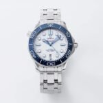 Omega Seamaster Diver 300M 42mm Steel On Steel Blue White Dial - Image 2
