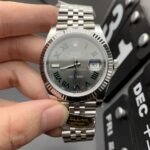 [Super Clone] Rolex Datejust 36 mm Jubilee Fluted Bezel Slate Dial 126233 - Image 2