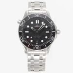 Omega Seamaster Diver 300M 42mm Steel On Steel Black Dial - Image 2