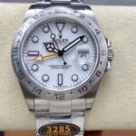 [Super Clone] Rolex Explorer II 42 mm Oyster Silver Bezel White Dial 226570 - Image 2