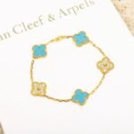 Van Cleef and Arpels Vintage Alhambra bracelet 5 motifs - Image 3