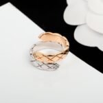 CHANEL Coco Crush Toi et Moi ring Quilted motif large version - Image 3