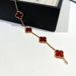 Van Cleef and Arpels Vintage Alhambra bracelet 5 motifs - Image 2