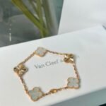 Van Cleef and Arpels Vintage Alhambra bracelet 5 motifs - Image 2