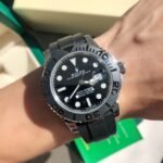 Rolex Yacht Master 42 mm Oysterflex Black ceramic Bezel Bright black Dial 226659 - Image 9