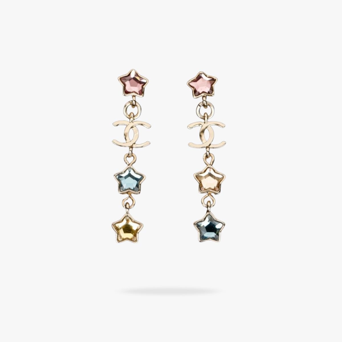 16-1-1.jpg CHANEL CC Star earrings - Image 1