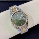 Rolex Datejust 36 mm Jubilee Fluted Bezel Olive green Dial - Image 4