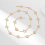 Van Cleef and Arpels Vintage Alhambra long necklace 20 motifs - Image 2