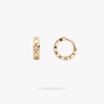 CHANEL Coco Crush mini hoop Quilted motif