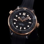 Omega Seamaster Diver 300M 44mm Black Ceramic On Rubber Strap Black Dial - Image 4