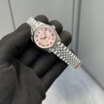 [Super Clone] Rolex Datejust 31 mm Jubilee Domed Bezel Pink Dial 278240 - Image 3