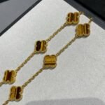 Van Cleef and Arpels Vintage Alhambra necklace 10 motifs - Image 5