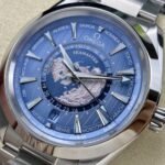 Omega Seamaster Aqua Terra Worldtimer 150M 43mm Steel On Steel Blue Dial - Image 3