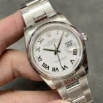 [Super Clone] Rolex Datejust 36 mm Oyster Domed Bezel White Dial 126200 - Image 4