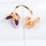 Van Cleef and Arpels Two Butterfly Between the Finger ring - Image 2