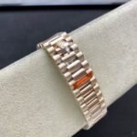[Super Clone] Rolex Daydate 40 mm President Fluted Bezel Sundust set with diamonds Dial 228235 - Image 10